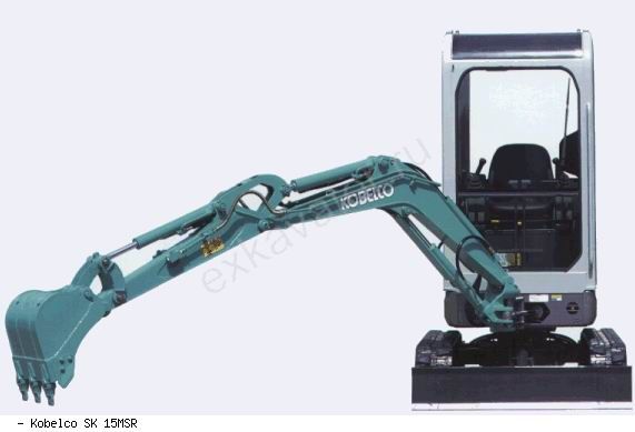 Мини-экскаваторы гусеничные Kobelco SK15MSR
