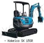 Мини-экскаваторы гусеничные Kobelco SK15SR