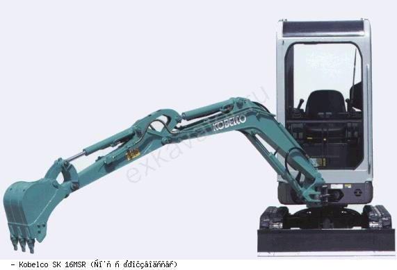 Мини-экскаваторы гусеничные Kobelco SK16MSR