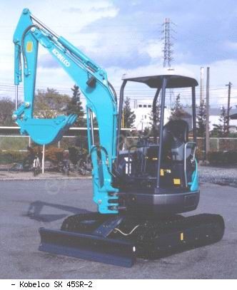 Мини-экскаваторы гусеничные Kobelco SK45SR-2
