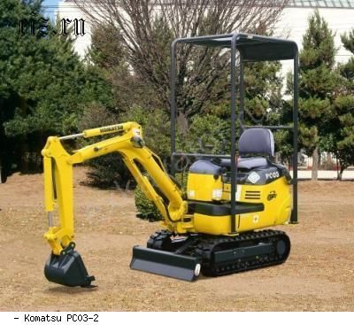 Мини-экскаваторы гусеничные Komatsu PC03-2