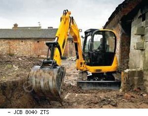 Мини-экскаваторы гусеничные JCB 8040 ZTS