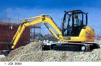 Мини-экскаваторы гусеничные JCB 8060