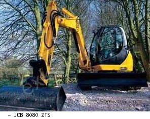 Мини-экскаваторы гусеничные JCB 8080 ZTS