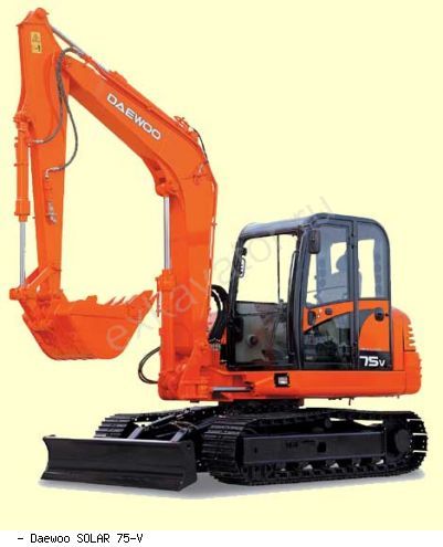 Мини-экскаваторы гусеничные Daewoo SOLAR 75-V