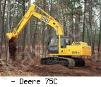 Мини-экскаваторы гусеничные John Deere 75C