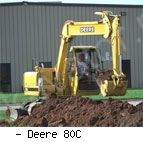 Мини-экскаваторы гусеничные John Deere 80C
