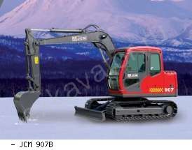Мини-экскаваторы гусеничные JCM 907B