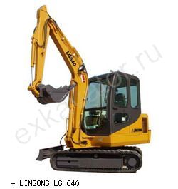 Мини-экскаваторы гусеничные SDLG LG 640