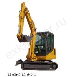 Мини-экскаваторы гусеничные SDLG LG 640-1