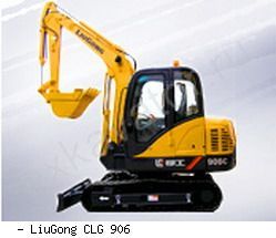 Мини-экскаваторы гусеничные LiuGong CLG906