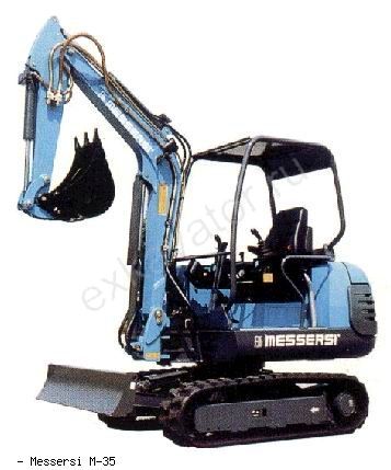 Мини-экскаваторы гусеничные Messersi M-35