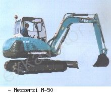 Мини-экскаваторы гусеничные Messersi M-50
