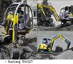 Мини-экскаваторы гусеничные Mustang 5003ZT
