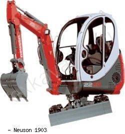 Мини-экскаваторы гусеничные Wacker Neuson 1903