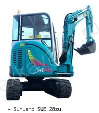 Мини-экскаваторы гусеничные Sunward SWE 28su