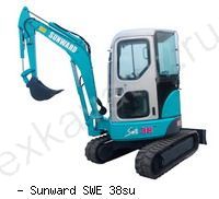 Мини-экскаваторы гусеничные Sunward SWE 38su