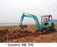 Мини-экскаваторы гусеничные Sunward SWE 50E
