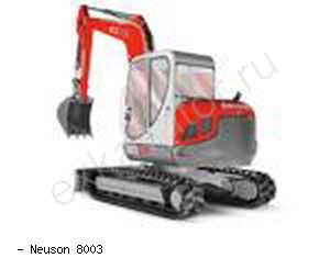 Мини-экскаваторы гусеничные Wacker Neuson 8003