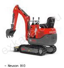 Мини-экскаваторы гусеничные Wacker Neuson 803