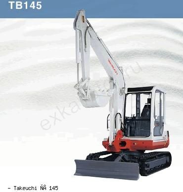 Мини-экскаваторы гусеничные Takeuchi TB 145