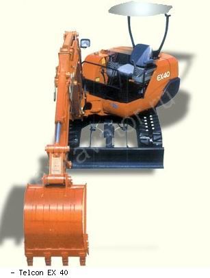 Мини-экскаваторы гусеничные Telcon EX 40
