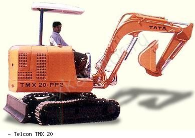 Мини-экскаваторы гусеничные Telcon TMX 20