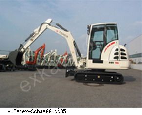 Мини-экскаваторы гусеничные Terex-Schaeff TC35