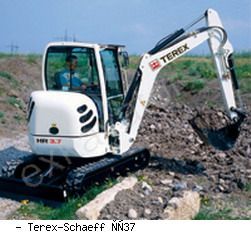 Мини-экскаваторы гусеничные Terex-Schaeff TC37