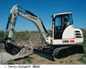 Мини-экскаваторы гусеничные Terex-Schaeff TC48