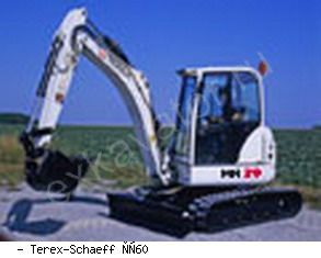 Мини-экскаваторы гусеничные Terex-Schaeff TC60