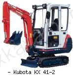 Мини-экскаваторы гусеничные Kubota KX41-2