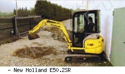 Мини-экскаваторы гусеничные New Holland E50.2SR