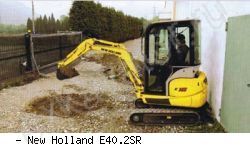 Мини-экскаваторы гусеничные New Holland E40.2SR