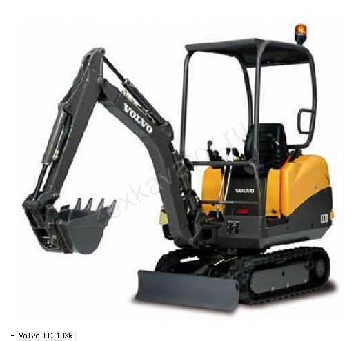 Мини-экскаваторы гусеничные Volvo EC 13XR