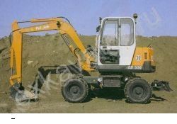 Мини-экскаваторы колесные Volvo PELJOB EB 506