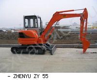 Мини-экскаваторы гусеничные ZHENYU ZY 55
