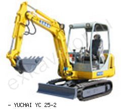 Мини-экскаваторы гусеничные Yuchai YC 25-2