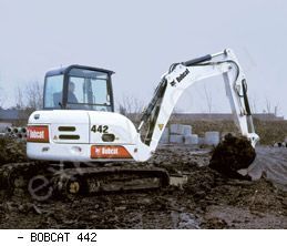 Мини-экскаваторы гусеничные Bobcat 442