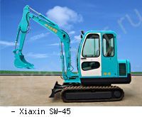 Мини-экскаваторы гусеничные Xiaxin SW-45