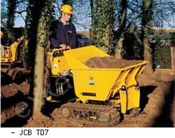 Думперы, мини-самосвалы JCB TD7