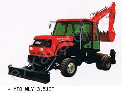 Мини-экскаваторы колесные YTO WLY 3.5JQT