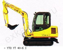 Мини-экскаваторы гусеничные YTO YT 40-6 I