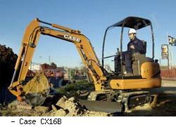 Мини-экскаваторы гусеничные Case CX16B