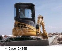 Мини-экскаваторы гусеничные Case CX36B