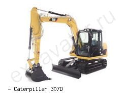 Мини-экскаваторы гусеничные Caterpillar 307D