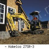 Мини-экскаваторы гусеничные Kobelco 27SR-3