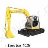Мини-экскаваторы гусеничные Kobelco 70SR