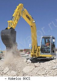 Мини-экскаваторы гусеничные Kobelco 80CS