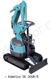 Мини-экскаваторы гусеничные Kobelco SK30UR-5